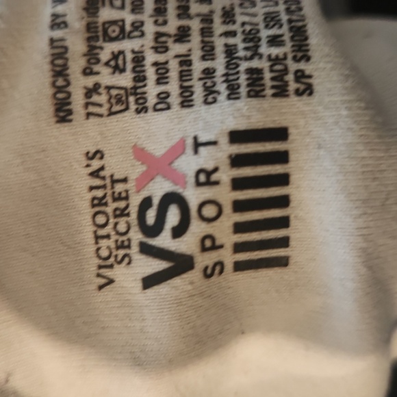 VSX Black Leggings with White Graphics - Picture 5 of 5